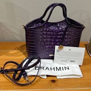 Brahmin Small Elaine in Ultraviolet Onbre Melbourne